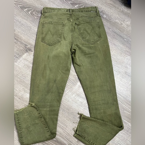 MOTHER High Waisted Looker Ankle Fray The First Move Pants- 27 - Picture 8 of 14